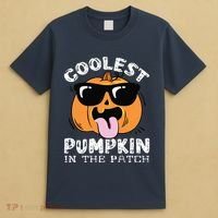 Coolest Pumpkin In The Patch Toddle Boy Halloween Kids T-Shirt thumb 4