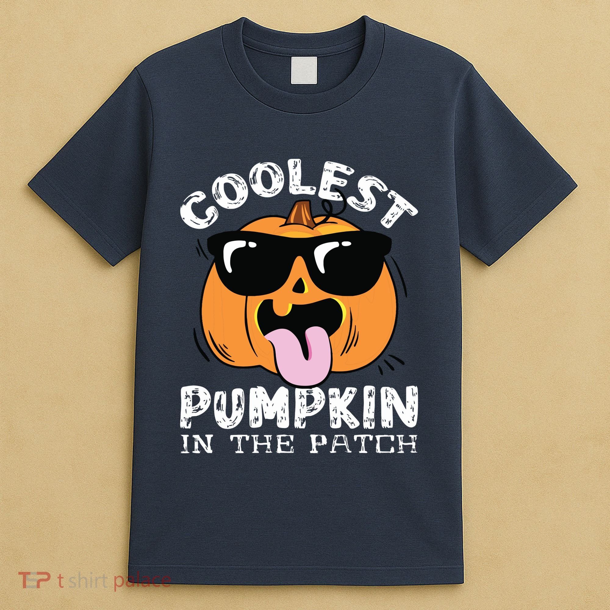 Coolest Pumpkin In The Patch Toddle Boy Halloween Kids T-Shirt