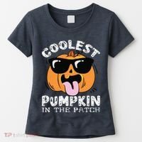 Coolest Pumpkin In The Patch Toddle Boy Halloween Kids Women's T-Shirt thumb 0
