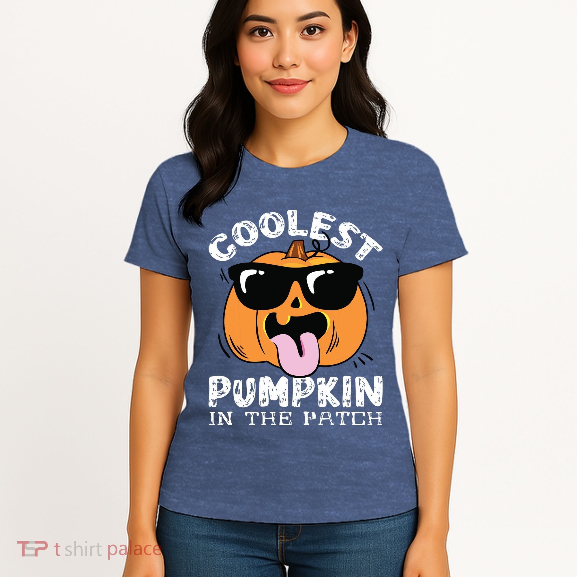 Coolest Pumpkin In The Patch Toddle Boy Halloween Kids Women's T-Shirt