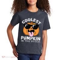 Coolest Pumpkin In The Patch Toddle Boy Halloween Kids Kids T-Shirt thumb 2