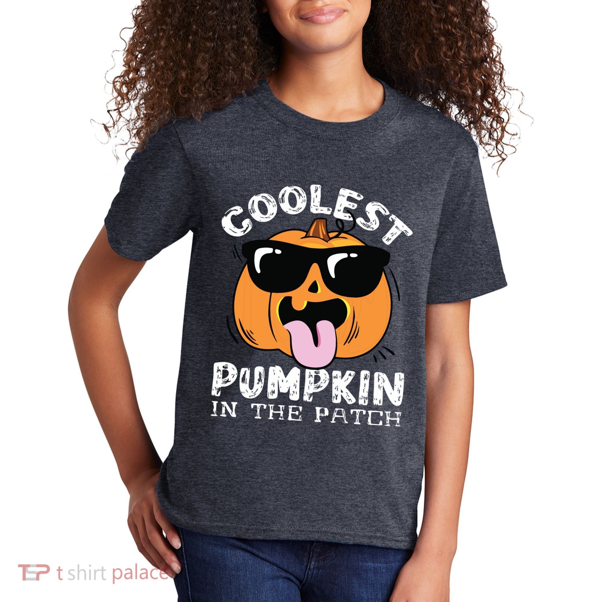 Coolest Pumpkin In The Patch Toddle Boy Halloween Kids Kids T-Shirt