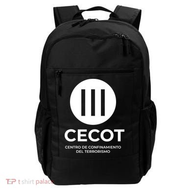 CECOT Prison Jail Funny Halloween Costume El Salvador Backpack