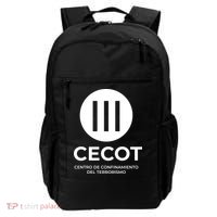 CECOT Prison Jail Funny Halloween Costume El Salvador Backpack thumb 0
