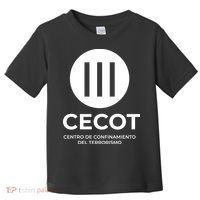 CECOT Prison Jail Funny Halloween Costume El Salvador Toddler T-Shirt thumb 0