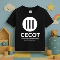 CECOT Prison Jail Funny Halloween Costume El Salvador Toddler T-Shirt thumb 3