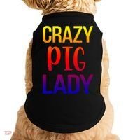 Crazy Pig Lady Pig Mom Pig Lover Pig Mama Pig Owner Cool Gift Doggie Tank thumb 0