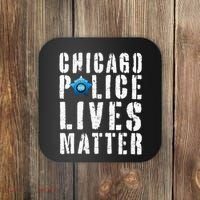 Chicago Police Lives Matter Protect Chicago Cops Coaster thumb 0