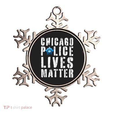 Chicago Police Lives Matter Protect Chicago Cops Ornament