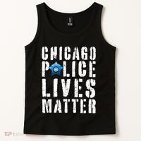 Chicago Police Lives Matter Protect Chicago Cops Tank Top thumb 2