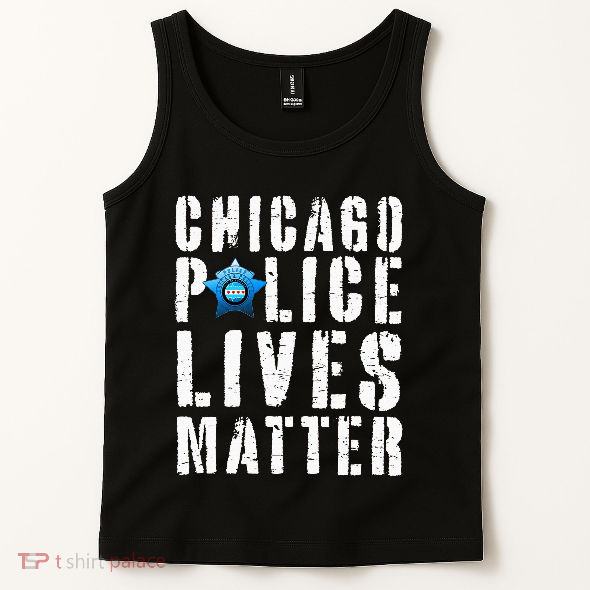 Chicago Police Lives Matter Protect Chicago Cops Tank Top