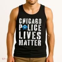 Chicago Police Lives Matter Protect Chicago Cops Tank Top thumb 3