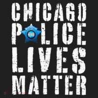 Chicago Police Lives Matter Protect Chicago Cops Golf Towel thumb 3