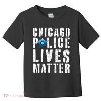 Chicago Police Lives Matter Protect Chicago Cops Toddler T-Shirt thumb 0