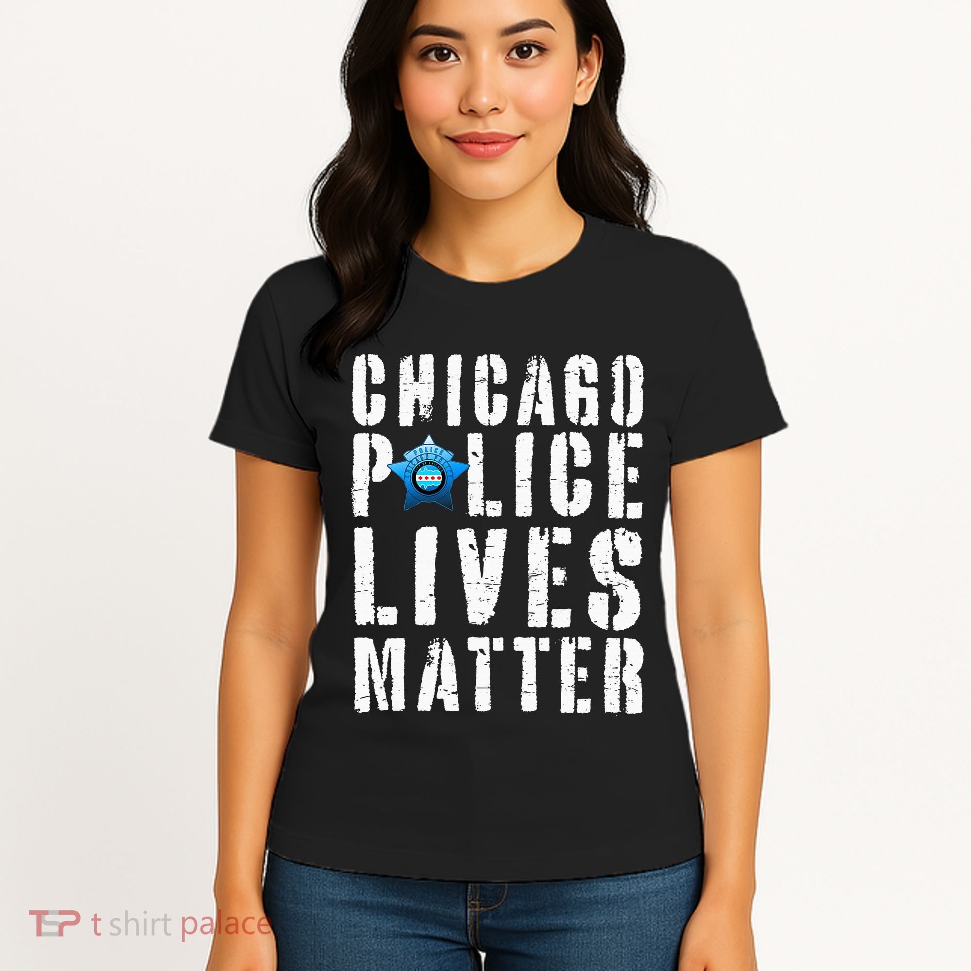 Chicago Police Lives Matter Protect Chicago Cops Women's T-Shirt