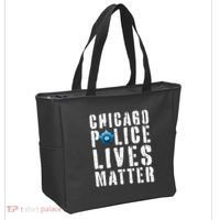 Chicago Police Lives Matter Protect Chicago Cops Tote Bag thumb 2
