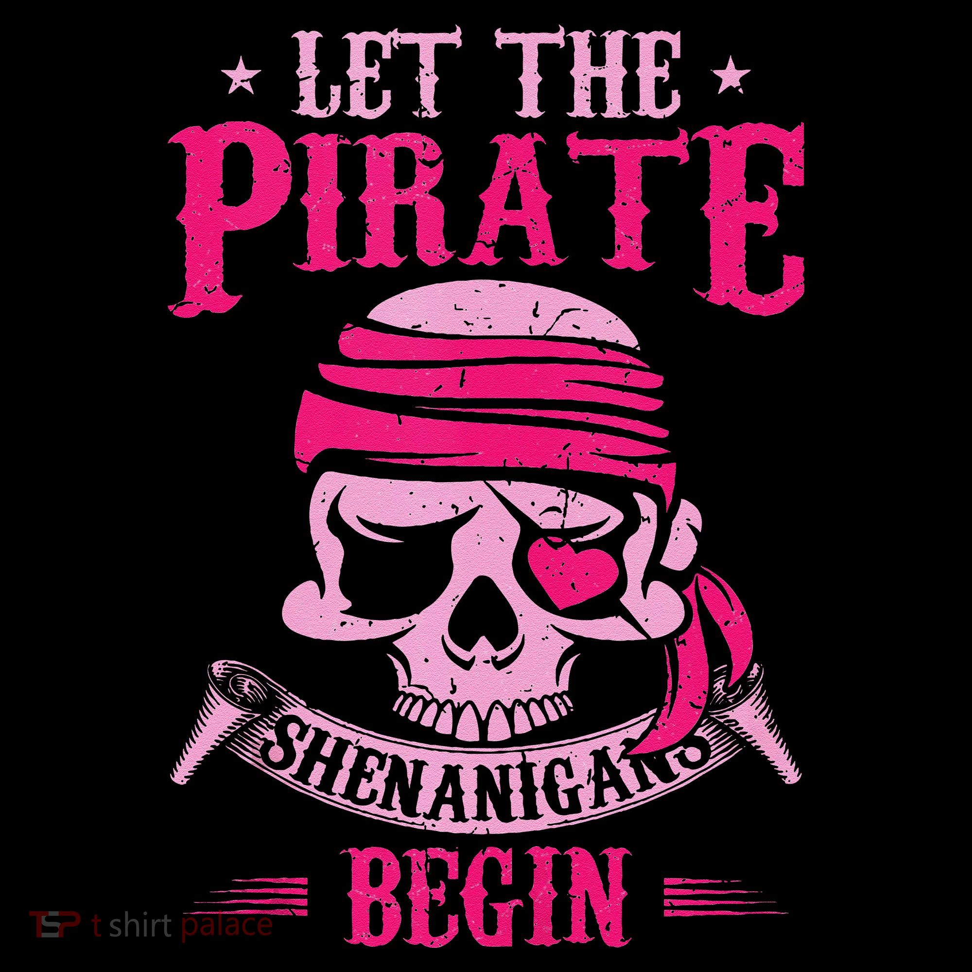 Captain Pirate Let The Pirate Shenanigans Begin Funny Doggie Tank