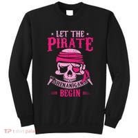 Captain Pirate Let The Pirate Shenanigans Begin Funny Sweatshirt thumb 0