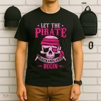 Captain Pirate Let The Pirate Shenanigans Begin Funny T-Shirt thumb 6