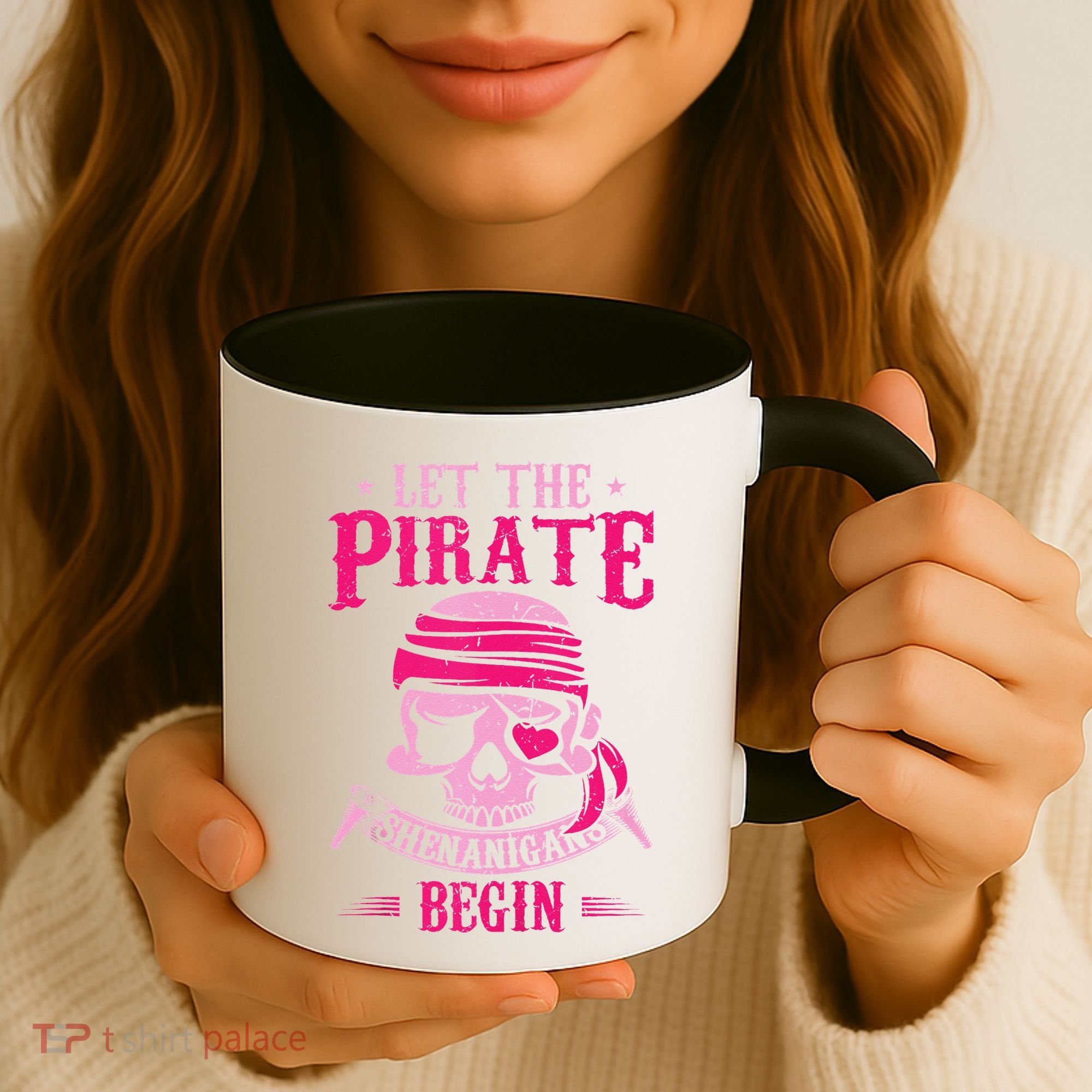 Captain Pirate Let The Pirate Shenanigans Begin Funny Coffee Mug