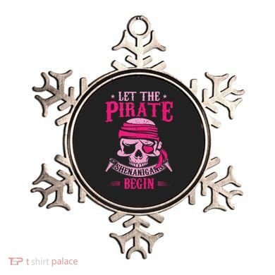 Captain Pirate Let The Pirate Shenanigans Begin Funny Ornament