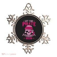 Captain Pirate Let The Pirate Shenanigans Begin Funny Ornament thumb 0