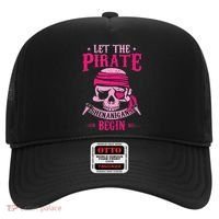 Captain Pirate Let The Pirate Shenanigans Begin Funny Hat thumb 0