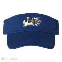 Crazy Pelican Lady Fnny Pelican Lover Gift National Bird Day Gift Visor thumb 0