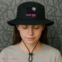 Crazy Proud Loud Soccer Gigi Soccer Player Gigi Funny Gift Bucket Hat thumb 3