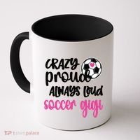 Crazy Proud Loud Soccer Gigi Soccer Player Gigi Funny Gift Coffee Mug thumb 0
