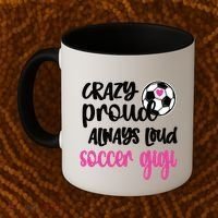 Crazy Proud Loud Soccer Gigi Soccer Player Gigi Funny Gift Coffee Mug thumb 2