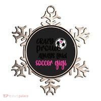 Crazy Proud Loud Soccer Gigi Soccer Player Gigi Funny Gift Ornament thumb 0