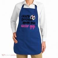 Crazy Proud Loud Soccer Gigi Soccer Player Gigi Funny Gift Apron thumb 2
