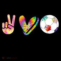 Cute Peace Love Soccer Coffee Mug thumb 5