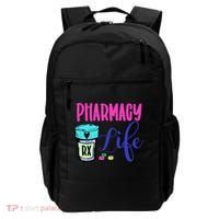 Cute Pharmacy Life Medication Pill Pharmacist Pharmacy Tech Gift Backpack thumb 0