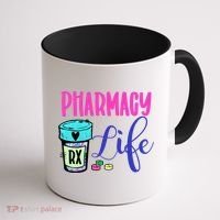 Cute Pharmacy Life Medication Pill Pharmacist Pharmacy Tech Gift Coffee Mug thumb 1