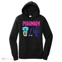 Cute Pharmacy Life Medication Pill Pharmacist Pharmacy Tech Gift Women's Hoodie thumb 0
