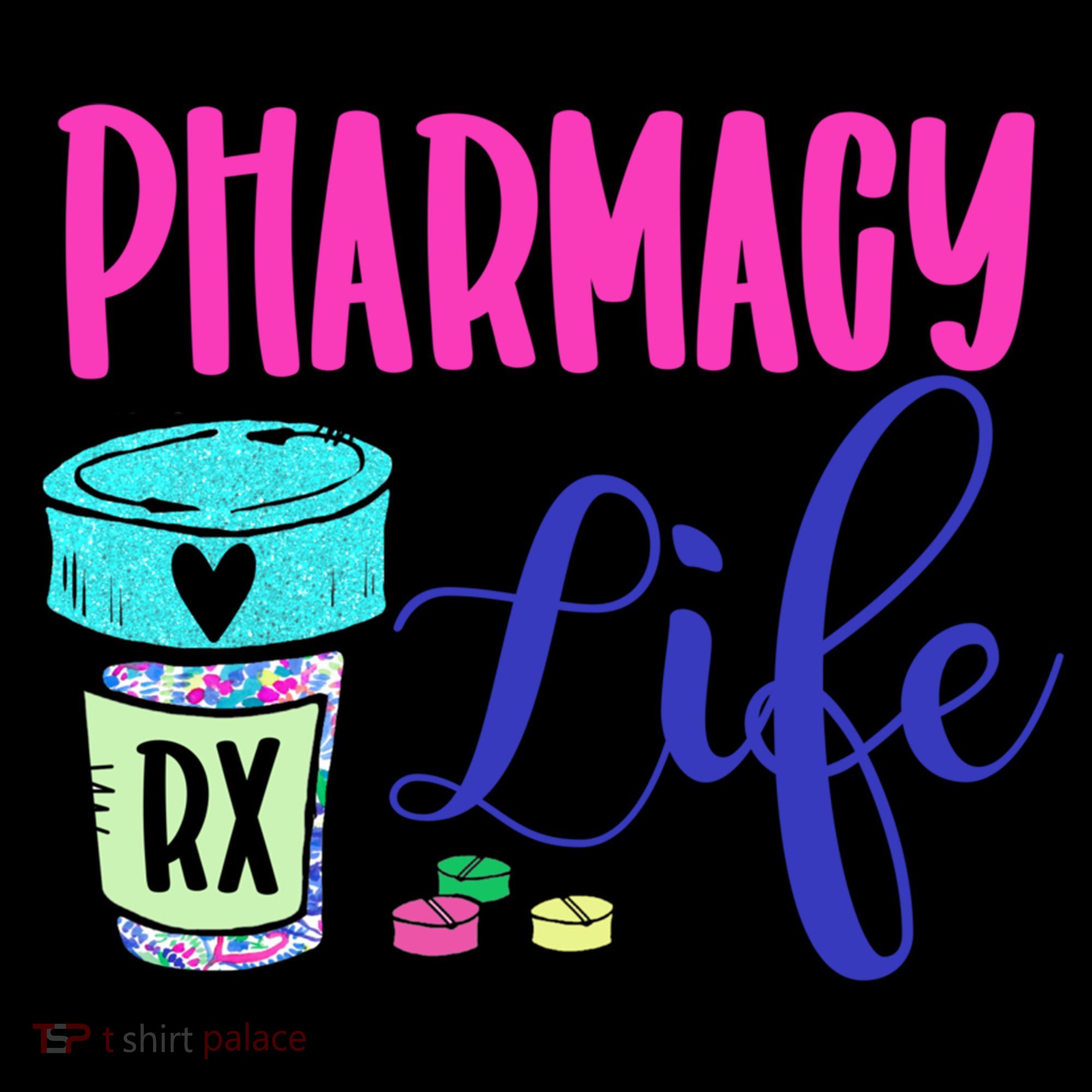 Cute Pharmacy Life Medication Pill Pharmacist Pharmacy Tech Gift Women's Hoodie