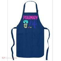 Cute Pharmacy Life Medication Pill Pharmacist Pharmacy Tech Gift Apron thumb 0