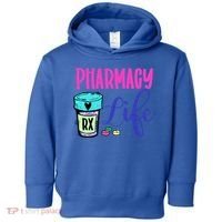 Cute Pharmacy Life Medication Pill Pharmacist Pharmacy Tech Gift Toddler Hoodie thumb 0