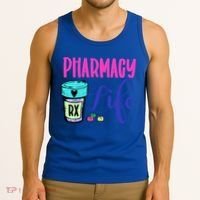 Cute Pharmacy Life Medication Pill Pharmacist Pharmacy Tech Gift Tank Top thumb 3