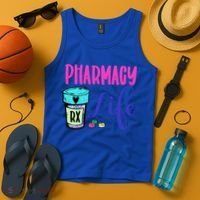 Cute Pharmacy Life Medication Pill Pharmacist Pharmacy Tech Gift Tank Top thumb 4