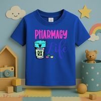 Cute Pharmacy Life Medication Pill Pharmacist Pharmacy Tech Gift Toddler T-Shirt thumb 3