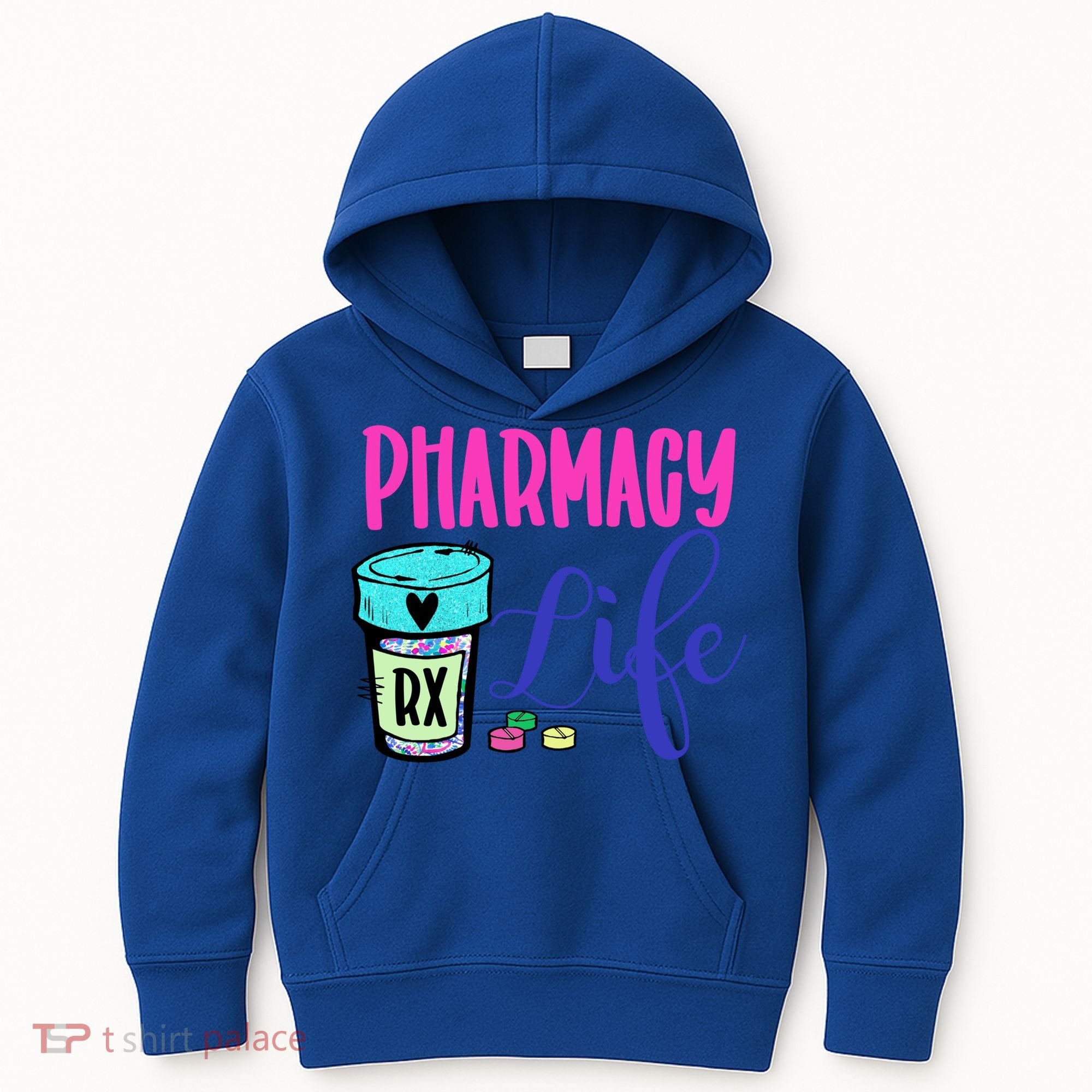 Cute Pharmacy Life Medication Pill Pharmacist Pharmacy Tech Gift Kids Hoodie