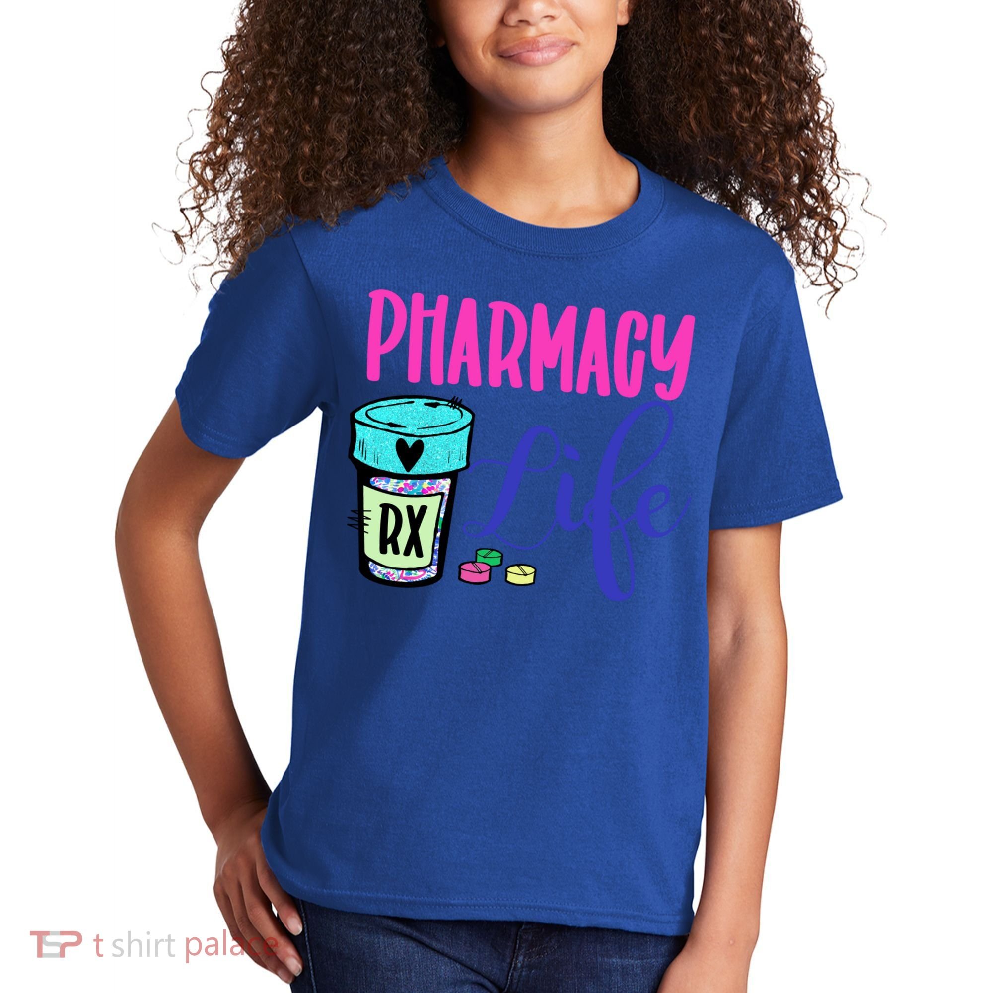 Cute Pharmacy Life Medication Pill Pharmacist Pharmacy Tech Gift Kids T-Shirt