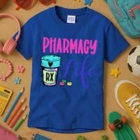 Cute Pharmacy Life Medication Pill Pharmacist Pharmacy Tech Gift Kids T-Shirt thumb 3