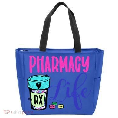 Cute Pharmacy Life Medication Pill Pharmacist Pharmacy Tech Gift Tote Bag