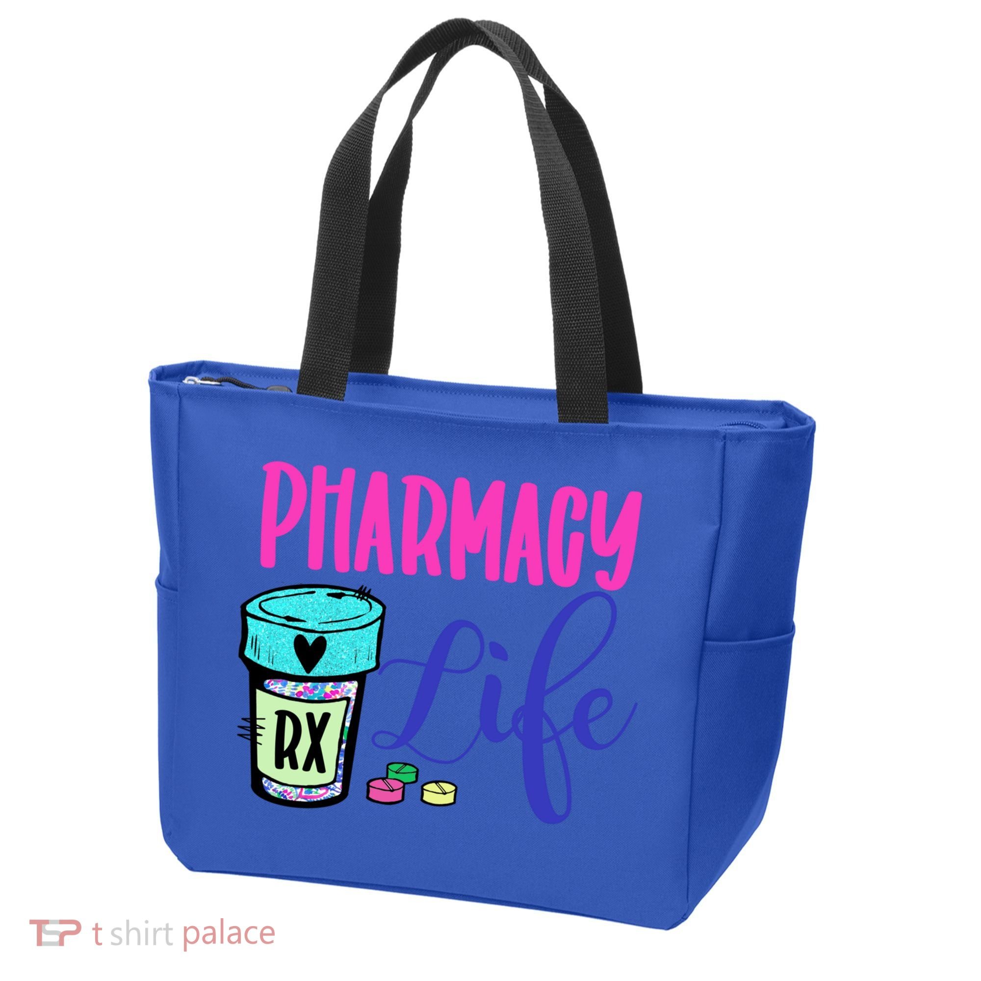 Cute Pharmacy Life Medication Pill Pharmacist Pharmacy Tech Gift Tote Bag