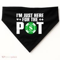 Cool Poker Lover Card Casino Player Gambler USA-Made Doggie Bandana thumb 0