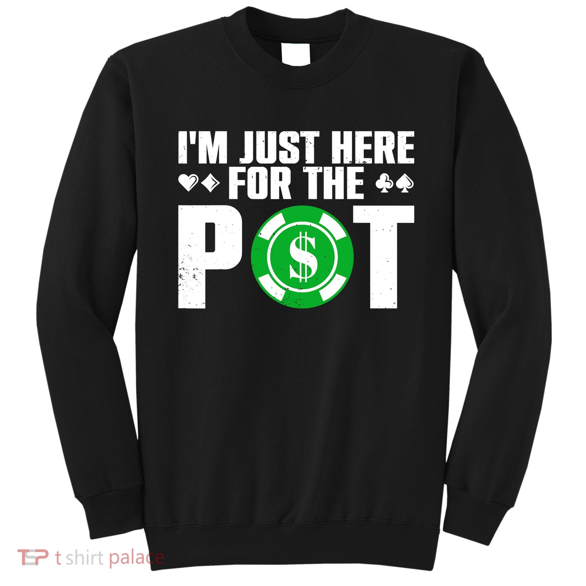 Cool Poker Lover Card Casino Player Gambler Sweatshirt